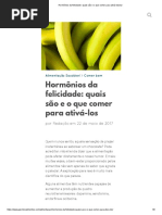 Hormônios Da Felicidade - Quais São e o Que Comer para Ativá-Losstar