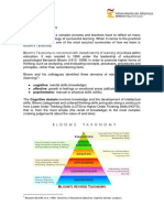 Blooms Taxonomy