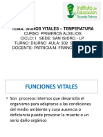 Signos Vitales Temperatura