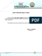 Authorization Letter