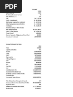 Calculations Tata Nano