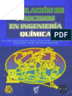 Simulacion de Procesos en Ingenieria Quimica