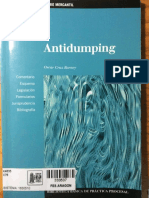 CRUZ Barney, Óscar. Antidumping, Bosch, México. 2013. (Completo) PDF