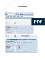 SAP QM PM Equipment Calibration Process