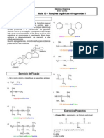 Química Orgânica - CASD - Aula10 Funções Orgânicas Nitrogenadas I