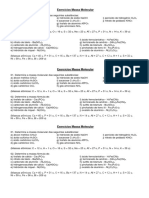 Exercícios Massa Molecular