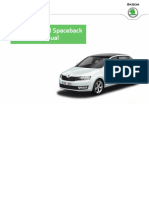 ŠKODA Rapid Spaceback Owner's Manual: Simply Clever