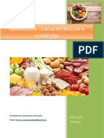 UFCD - 3332 - Alimentos - Características e Confeção - Índice