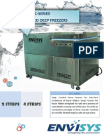 Deep Freezers - Razor Blade Treatment Chamber