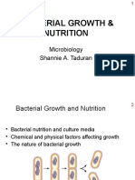 BActerial Growth and Nutrition