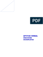 Oraciones Incompletas PDF