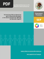 Orientaciones Técnico Operativas para Educación Secundaria en Los Cam PDF