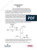 Amine Re Circulation Pump Min Circulation