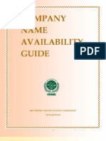 SECP - CompanyNameAvailabilityGuide