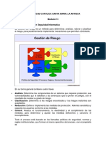 Modulo # 3 Analisis y Manejo de Riesgos