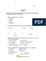 Test A 5a Uniscan Semestrul 1