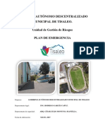 Plan de Emergencia Centro Cívico-Estadio Municipal PDF