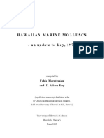 Hawaiian Marine Mollusks. An Update To K PDF