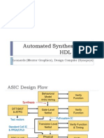 VHDL 6 Synthesis With VHDL Leonardo