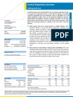 Central Depository Services: Stable Growth Story