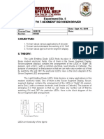 Experiment No. 5 BCD To 7-Segment Decoder/Driver: I.Objectives