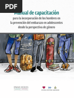 Manual de de Capacitación para La Incorporación de Los Hombres en La Prevención Del Embarazo Adolescente