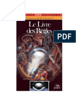 Livre Des Regles