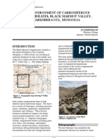 Paleoenvironment of Carboniferous Conglomerates, Black Marmot Valley, Kharkhirra Uul, Mongolia