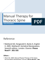 Chap 4. Manual Therapy For Thoracal Spine