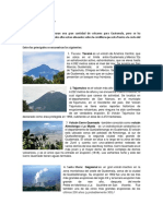 Volcanes de Centroamerica