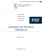 Caderno de Bases Da Técnica Cirúrgica PDF