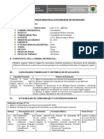 Contabilidad de Sociedades Silabos