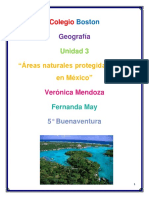 Áreas Naturales Protegidas en México (ANP)