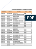 Aranceles Referencia cft2019