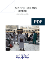 Introduction To Fiqh Hajj