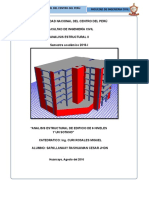 Analisis Sismico de Edificio de 6 Niveles y Un Sotano 