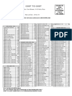 Pricelist (Compuetr Parts COST TO COST) PDF