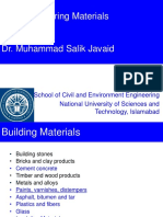 Civil Engineering Materials CE-115 by Dr. Muhammad Salik Javaid