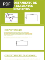 Comportamiento de Los Elementos Resistivos