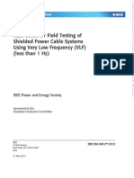 Ieee 400.2-2013 Guide For Field Testing of Shielded Power Cable Systems Using Very Low Frequency VLF PDF