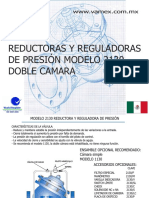 Reductora y Reguladora de Presión Doble Cámara 2130