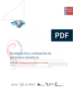 Manual de Formulacion y Evaluación de Proyectos Turísticos