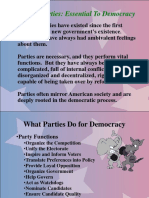 Political Parties: Essential To Democracy