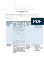 Informe Administración Documental