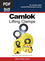 Lifting Clamps - Camlok (2012) PDF