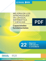 Mejora en Los Apjes de Lengua, Matemática y Ciencias