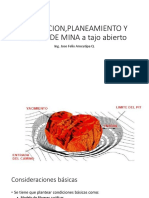 15evaluacion Planeamiento y Diseño A Tajo Abierto