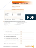 Grammar EXTRA!: Passive Tenses, Passive Infinitive