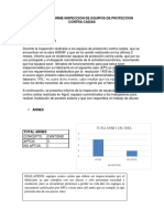 Informe Equipos de Proteccion Contra Caidas