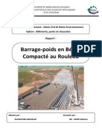 Rapport Barrage en Bcr-Elkhatabi Abdelhadi